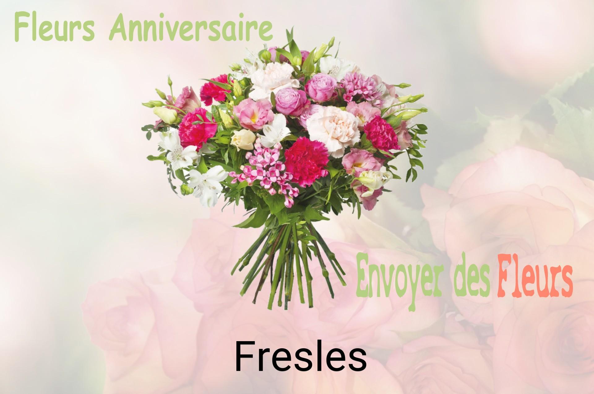 Bouquet de fleurs d’anniversaire livré à Fresles
